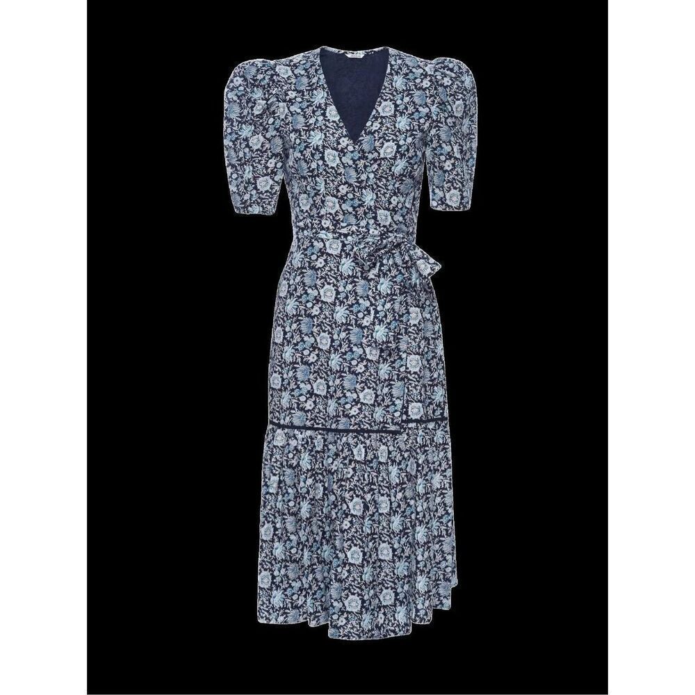 St. Roche NWT Pearl Dress in Navy Floral Size 4